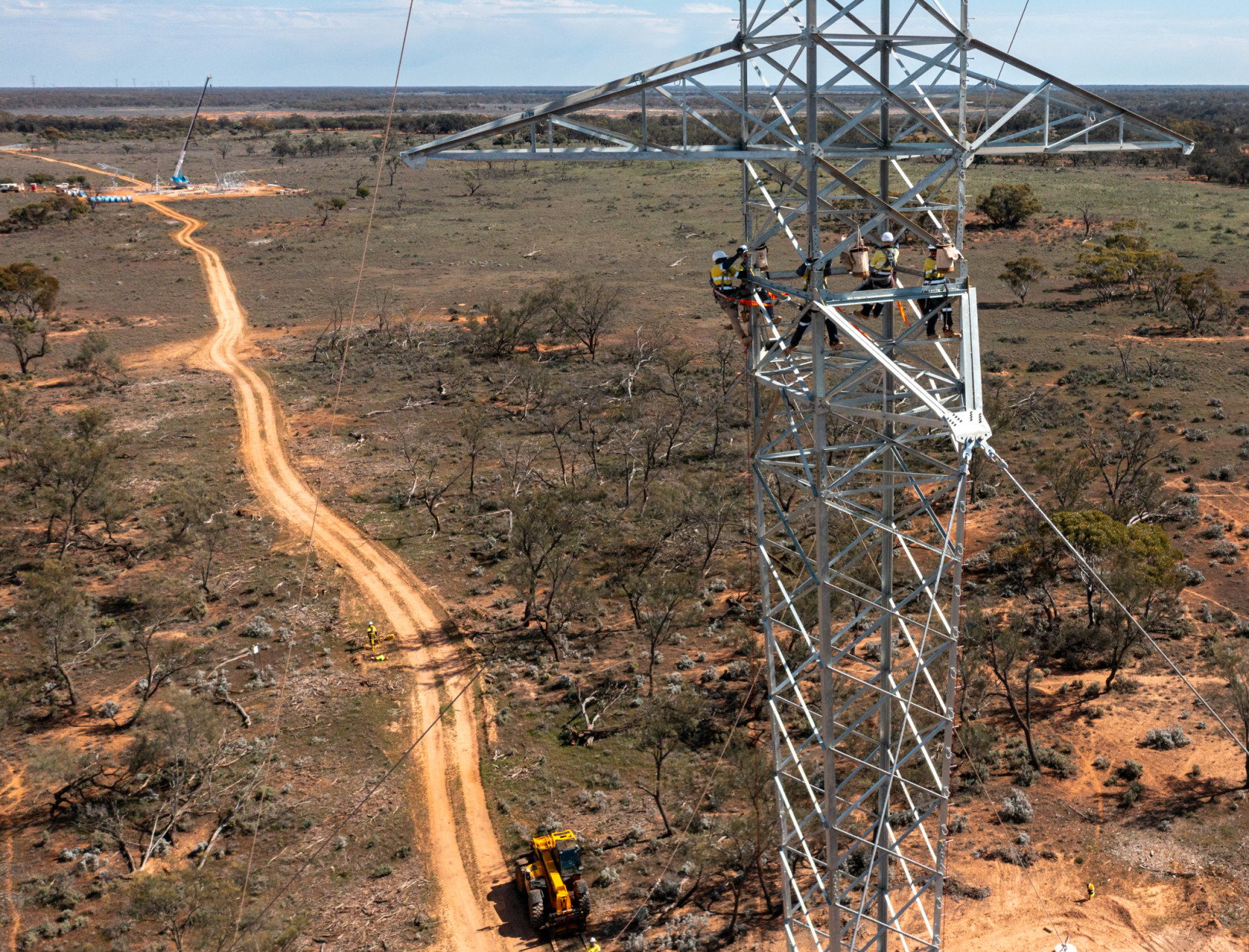 Transmission Tower Header